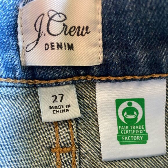 J. Crew High Rise Curvy Toothpick Jeans in Corn Fields Wash - Picture 3 of 7